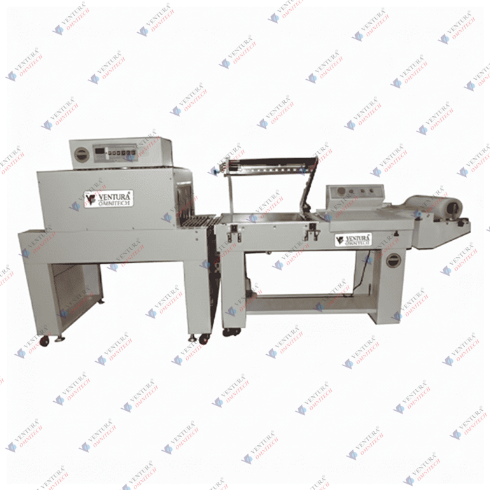 L SEALER WITH SHRINK TUNNEL