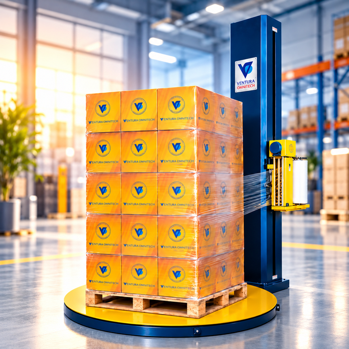 PALLET STRETCH WRAPPING MACHINE