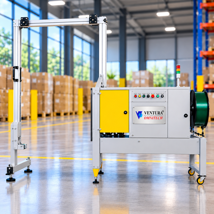 VENTURA AUTOMATIC VERTICAL PALLET STRAPPING MACHINE