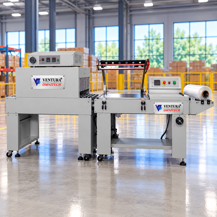 VENTURA L SEALER WITH SHRINK TUNNEL