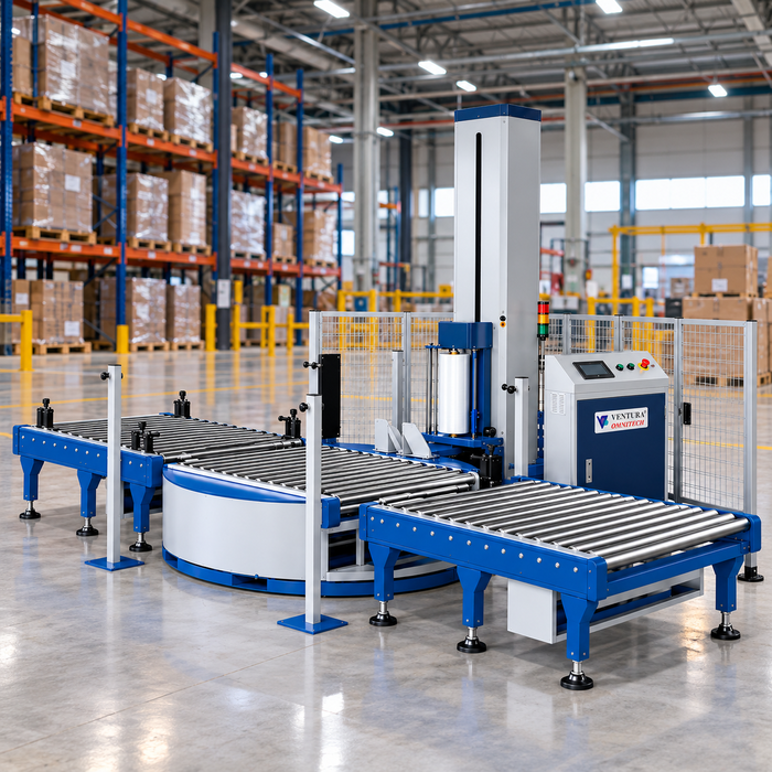 VENTURA FULLY AUTOMATIC PALLET STRETCH WRAPPING MACHINE