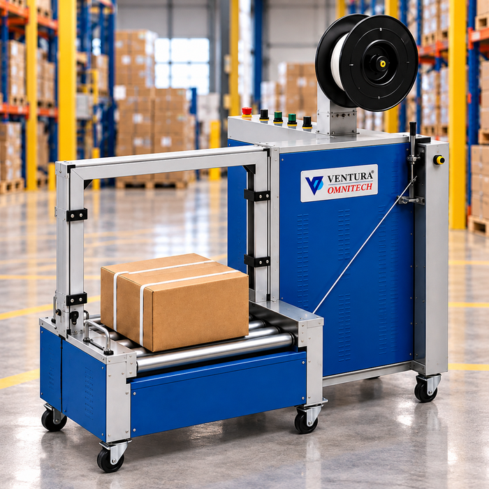 VENTURA LOW BED FULLY AUTOMATIC STRAPPING MACHINE